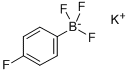 POTASSIUM 4-FLUOROPHENYLTRIFLUOROBORATE Struktur