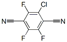 3-クロロ-2,5,6-トリフルオロ-1,4-ベンゼンジカルボニトリル 化学構造式