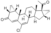 孕氯酮,19291-69-1,结构式