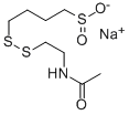 4-[[2-(Acetylamino)ethyl]dithio]-1-butanesulfinic acid sodium salt|