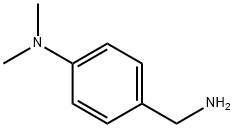 p-(ジメチルアミノ)ベンジルアミン 化学構造式