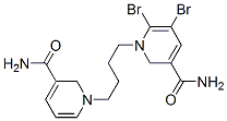 1-[4-(5-carbamoylpyridin-1-yl)butyl]pyridine-5-carboxamide dibromide Struktur