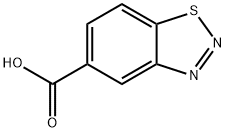 苯并-1,2,3-噻二唑-5-羧酸 结构式