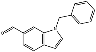1-(4-methylbenzyl)-1H-indole-6-carbaldehyde Struktur