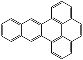 ジベンゾ[de,qr]ナフタセン 化学構造式