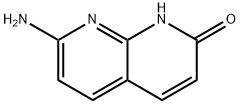 2-氨基-7-羟基-1,8-萘啶 结构式