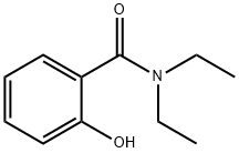 N,N-二乙基水杨酰胺, 19311-91-2, 结构式