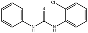 1-(2-氯苯基)-3-苯基-2-硫脲, 1932-36-1, 结构式