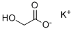 ヒドロキシ酢酸カリウム 化学構造式
