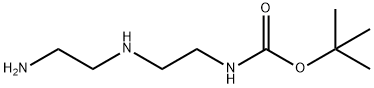 N1-BOC-2 2'-IMINODIETHYLAMINE Structure