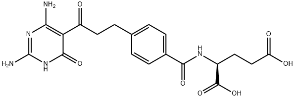 N-[4-[3-(2,6-DiaMino-1,4-dihydro-4-oxo-5-pyriMidinyl)-3-oxopropyl]benzoyl]-L-glutaMic Acid|培美曲塞3-氧二酸杂质