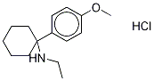 N-Ethyl-1-(4-Methoxyphenyl)cyclohexanaMine Hydrochloride Struktur