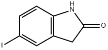 2H-INDOL-2-ONE, 1,3-DIHYDRO-5-IODO- Structure