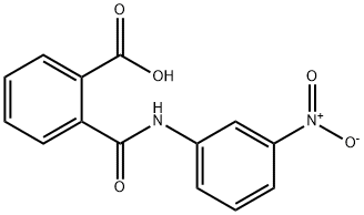 N-(3-Nitro-phenyl)-phthalaMic acid 化学構造式