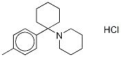 4-Methyl Phencyclidine Hydrochloride Structure