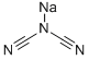 二氰胺钠, 1934-75-4, 结构式