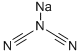 Sodium dicyanamide Structure