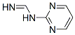 Methanimidamide, N-2-pyrimidinyl- (9CI) Structure