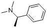 (R)-(+)-N,N-ジメチル-1-フェニルエチルアミン 化学構造式