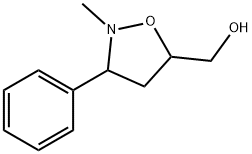 (2-METHYL-3-PHENYLTETRAHYDRO-5-ISOXAZOLYL)METHANOL Structure