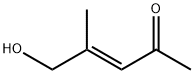 3-Penten-2-one, 5-hydroxy-4-methyl-, (E)- (9CI) Structure