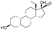 3α,5β-Tetrahydro Norgestrel Structure