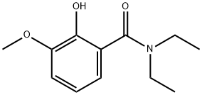 N,N-diethyl-2-hydroxy-3-methoxybenzamide Structure