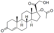 17,21-dihydroxypregn-4-ene-3,20-dione 17-acetate