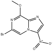 6-Bromo-8-methoxy-3-nitroimidazo[1,2-a]pyrazine Structure
