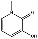 1-Methyl-3-hydroxypyrid-2-one Struktur