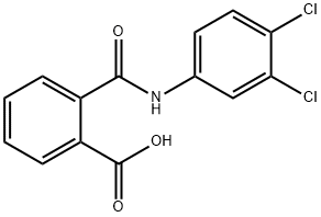 N-(3,4-Dichloro-phenyl)-phthalaMic acid Struktur