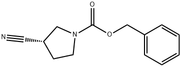 (S)-1-N-Cbz-3-cyanopyrrolidine Structure