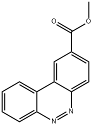 ベンゾ[c]シンノリン-2-カルボン酸メチル 化学構造式