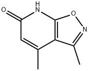 Isoxazolo[5,4-b]pyridin-6(7H)-one, 3,4-dimethyl- (9CI) Struktur