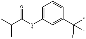 3'-Trifluoromethylisobutyranilide Struktur
