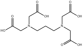 1,3-Propylenediaminetertaacetic acid Struktur