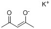 3-ポタシオペンタン-2,4-ジオン 化学構造式