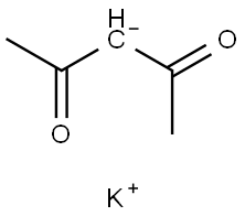 POTASSIUM ACETYLACETONATE Structure