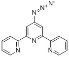 4′-アジド-2,2′:6′,2′′-テルピリジン 化学構造式