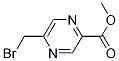 5-(溴甲基)吡嗪-2-羧酸甲酯, 193966-70-0, 结构式