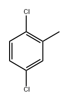 2,5-ジクロロトルエン 化学構造式