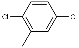 2,5-DICHLOROTOLUENE Structure