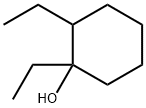 1,2-DIETHYLCYCLOHEXANOL Structure