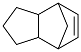 2,3,3a,4,7,7a-hexahydro-4,7-methano-1H-indene Struktur