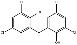 PHENOL,2,2'-METHYLENEBIS[4,6-DICHLORO-,1940-43-8,结构式