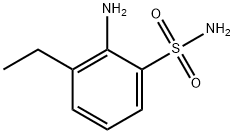 Benzenesulfonamide, 2-amino-3-ethyl- (9CI) Struktur