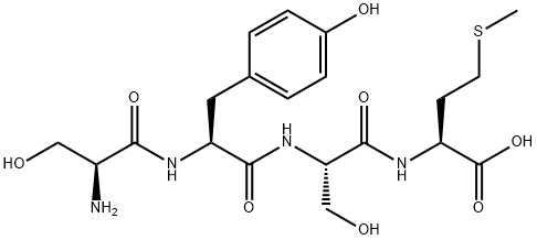副腎皮質刺激ホルモン (1-4) 化学構造式