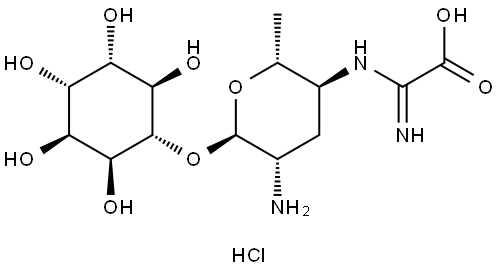 Kasugamycin hydrochloride Structure