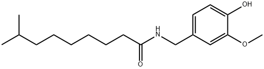 二氢辣椒素,19408-84-5,结构式