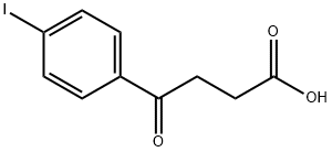 4-(4-碘苯基)-4-氧代丁酸, 194146-02-6, 结构式
